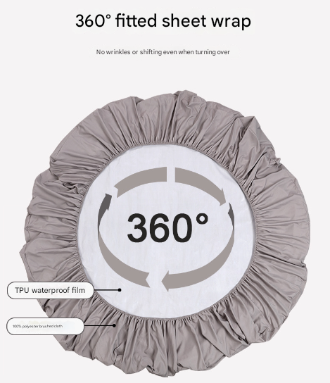 White Queen Size Waterproof Fitted Mattress Protector Soft Breathable Bed Cover Hypoallergenic Deep Pocket 152X190x30cm Mattress Toppers & Protectors