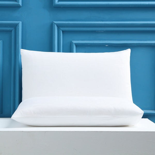 Set Of 2 White Ultra Soft Brushed Waterproof Pillow Protectors 50X70cm Pillow Cases