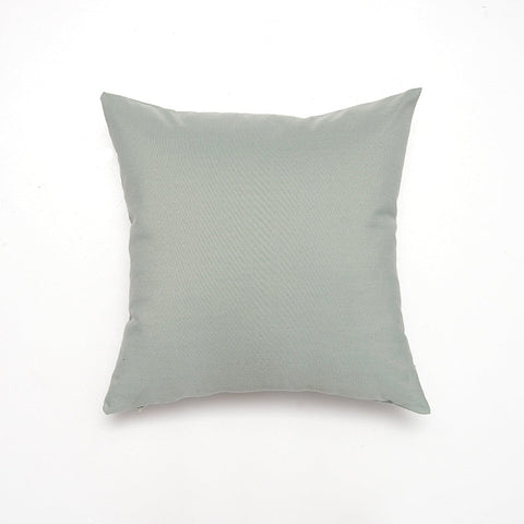 Green Solid Color Set Of 2 Decorative 45X45cm Soft Polyester (Inserts Not Included) Cushion Covers