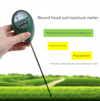 2 Pcs White Soil Moisture Meter Accurate Plant Water Monitor For Garden & Potted Plants No Batteries Needed Moisture & Ph Meters