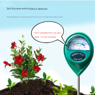2 Pcs White Soil Moisture Meter Accurate Plant Water Monitor For Garden & Potted Plants No Batteries Needed Moisture & Ph Meters