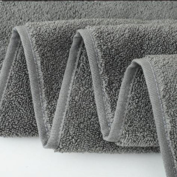 White 4 Pack Elegant Green Floral Embroidered Cotton Hand Towels Ultra Soft Absorbent Towels & Washcloths