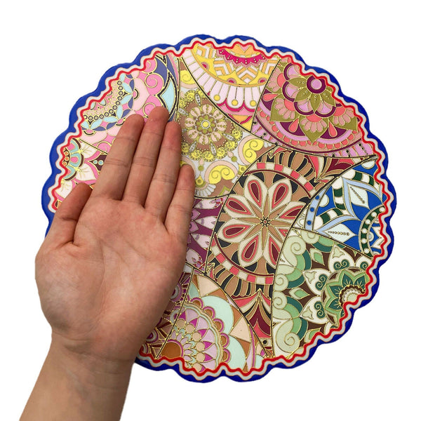 Circular Pattern Set Of 2 Cartoon Pvc Coil Entrance Mats Non Slip Dirt Trapping Door (50X80cm) Door Mats & Floor Mats