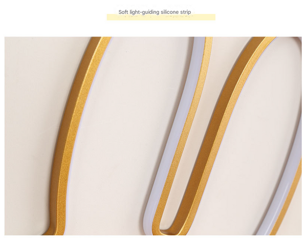 Gold 29X30cm Adorable Bunny Led Wall Night Light Usb Powered Warm White Lamp For Kids Room Decor Wall Decals & Stickers