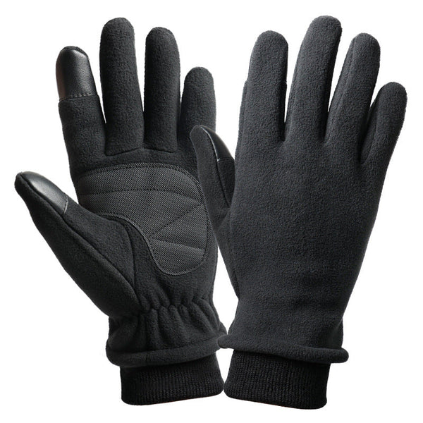 52 Xs Black Warm Windproof Touchscreen Anti Slip Grip For Winter Cycling & Outdoor Sports Gloves