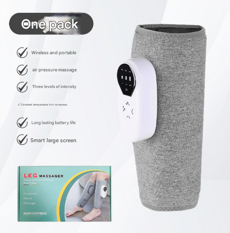 1Pack Multifunctional Electric Leg Massager With Heat Vibration & Air Wave Tech Massagers