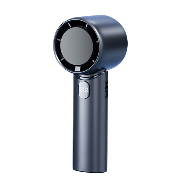 Blue Mini Bladeless Handheld Fan Usb Rechargeable Quiet Portable Desk Portable Fans