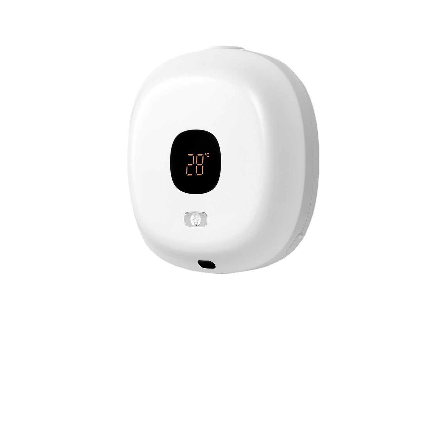 White Wall Mounted No Drill Automatic Foam Soap Dispenser Infrared Sensor For Bathroom 145X145x48mm Soap Dishes & Dispensers