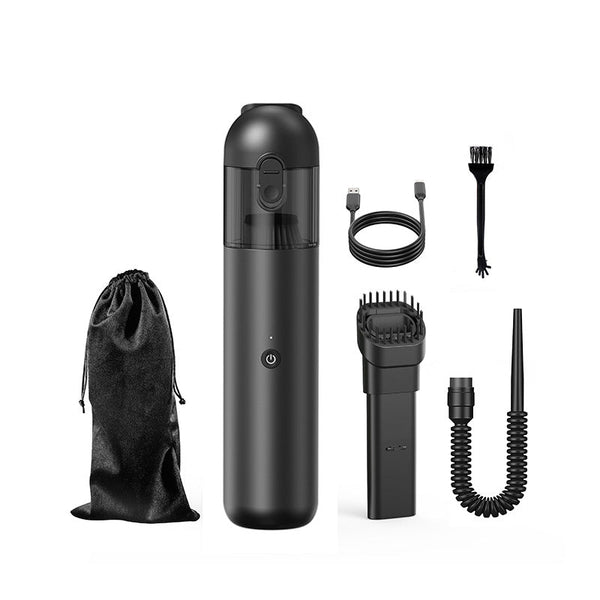 Black Versatile 2 In 1 Cordless Handheld Vacuum Cleaner & Blower Usb Rechargeable High Power For Car Home Vacuum Cleaners