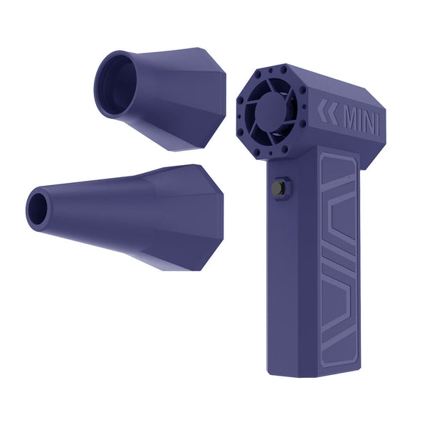 Purple Ultra Powerful Mini Turbo Jet Fan Brushless Motor Handheld High Velocity Blower Portable Fans