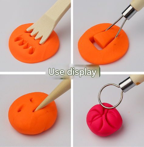 32 Piece Pottery Tool Set With Cloth Bag Diy Clay Sculpting Kit For Kids Pottery Tools & Sets