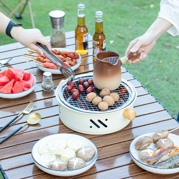 28Cm Stainless Steel Barbecue And Tea Furnace Barbecue Tools