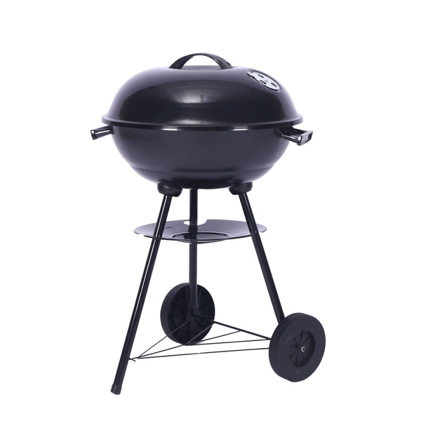 Outdoor Folding Apple Shaped Stainless Steel Charcoal Barbecue Grill 41Cm Net Barbecue Accessories