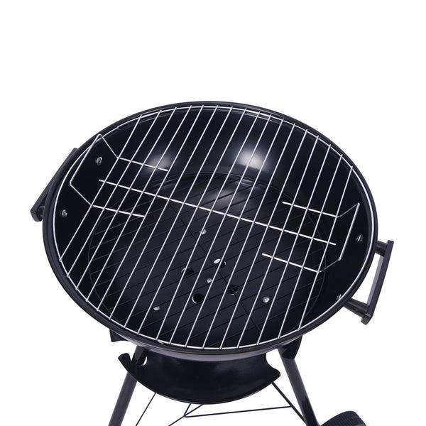 Outdoor Folding Apple Shaped Stainless Steel Charcoal Barbecue Grill 41Cm Net Barbecue Accessories