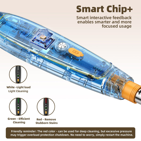 Simple Millet Style Powerful Torque Silent Extendable Smart Sensing Electric Cleaning Brush Cleaning Brushes