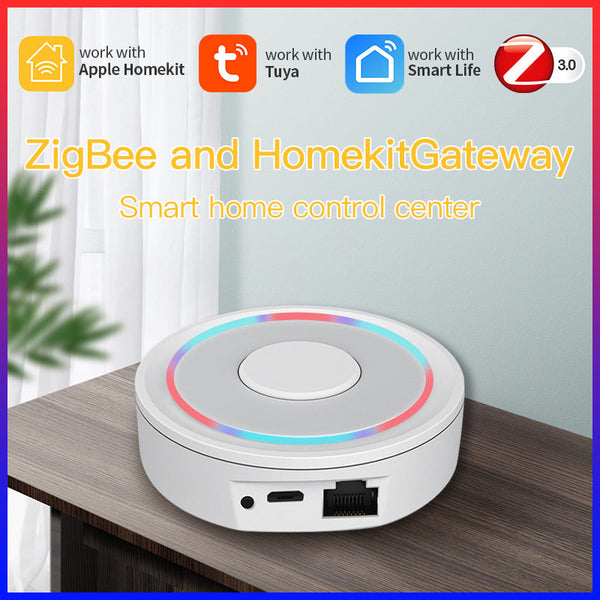 Apple Homekit Compatible Dual Mode Wired Tuya Zigbee Gateway Vacuum Cleaners