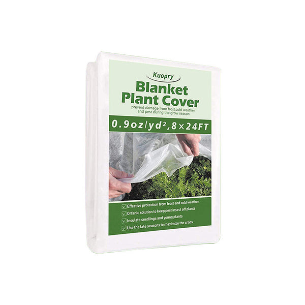 2 Piece Premium Nonwoven Plant Frost Cover 3X9m Other Plant Care & Accessories