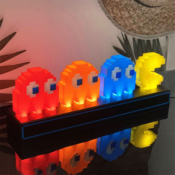 Cute Pac Man Night Light Set With 3 Level Dimming Night Lights