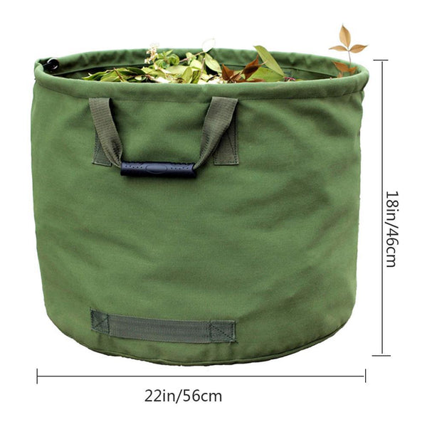 Black Durable Green Garden Leaf Collection Bag Garden Waste Bags