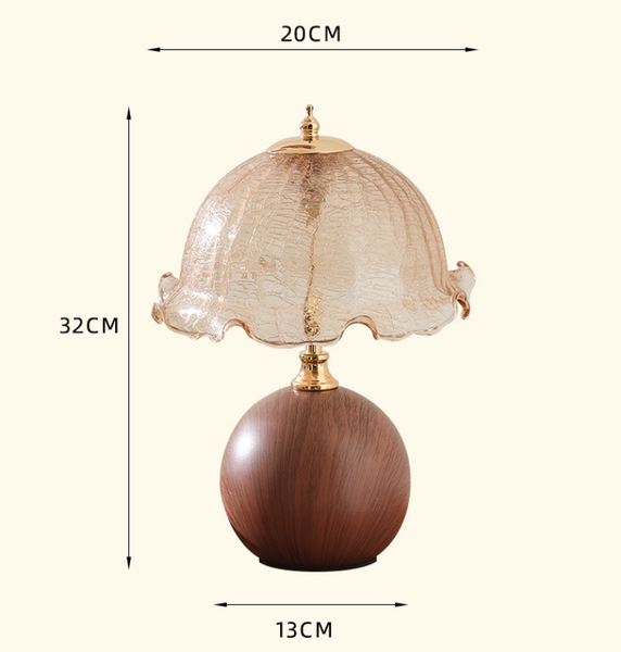Warm Light French Inspired Bedside Lamp Modern Minimalist Lamps