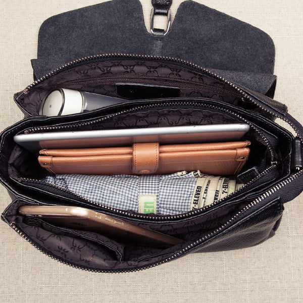 Genuine Leather Women's Crossbody Bag With Soft Cowhide Finish Women's Bags & Handbags