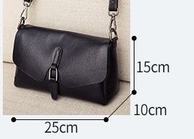 Genuine Leather Women's Crossbody Bag With Soft Cowhide Finish Women's Bags & Handbags
