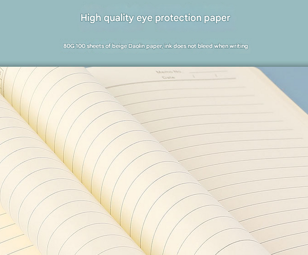 Red Premium A5 Three Fold Notebook Gift Set With 16Gb Usb And Pen School Supplies