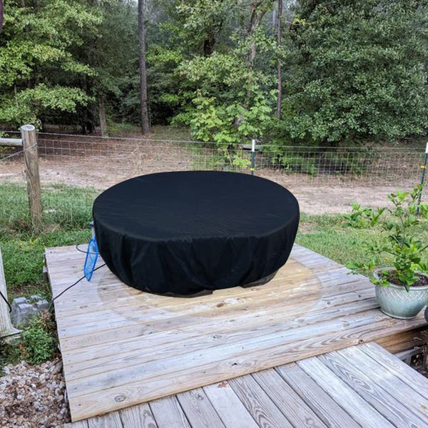 50 Gallons(52'Lx31'wx12'h) Outdoor Cover Sun Shade For Patio Pool And Water Tanks Outdoor Furniture Covers