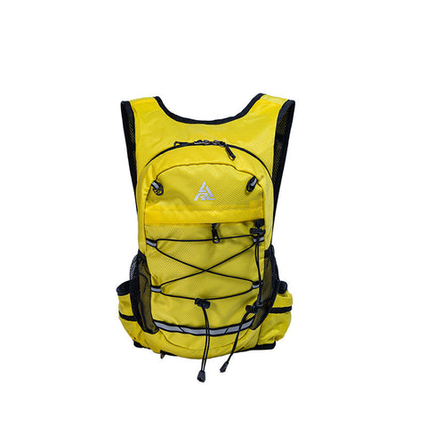 Yellow Lightweight Hydration Backpack For Trail Running Cycling Marathons Daypacks