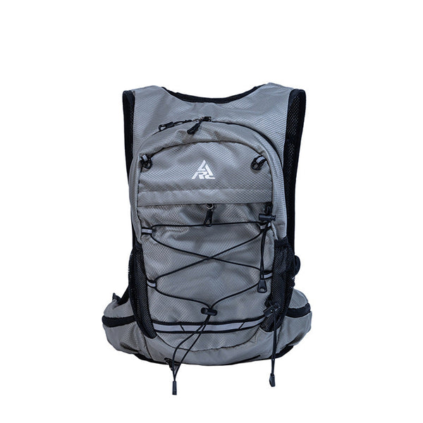 Grey Lightweight Hydration Backpack For Trail Running Cycling And Marathons Daypacks