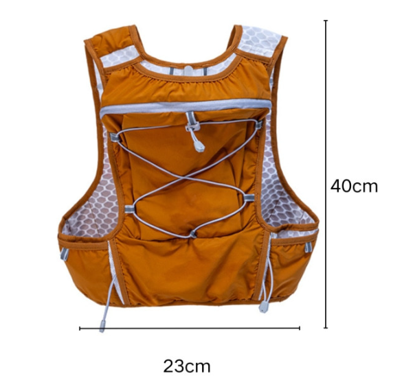 Blue Hydration Backpack For Trail Running Marathon And Cycling Picnic Baskets & Backpacks