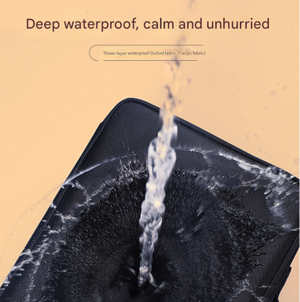 Pink Oxford Fabric Makeup Case With Mirror And Partitions All In One Tool Box Makeup Bags & Cases