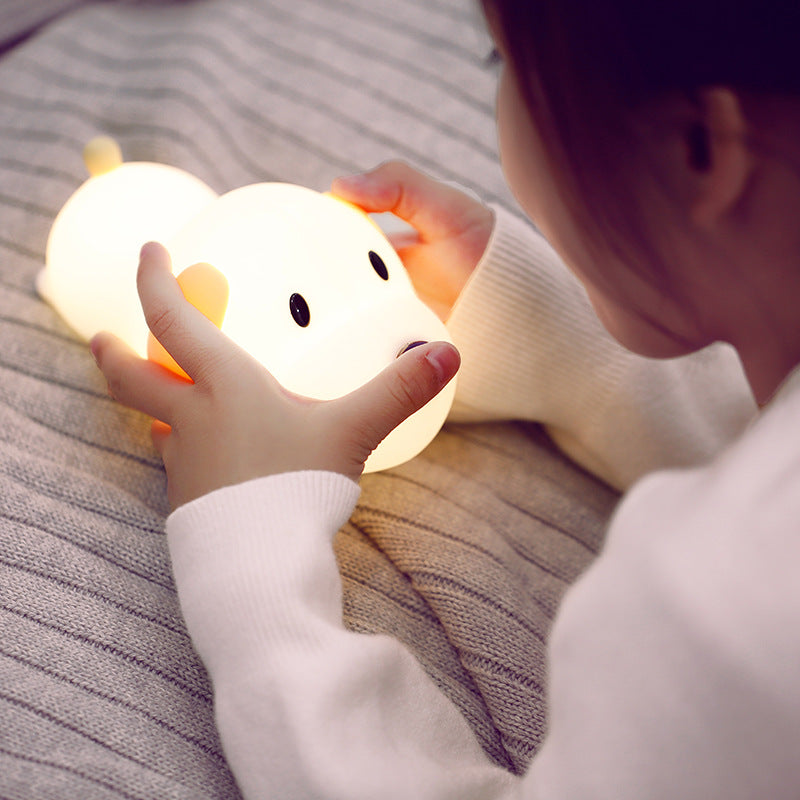 Dopey Dog Children's Silicone Night Light With Tap Control Night Lights