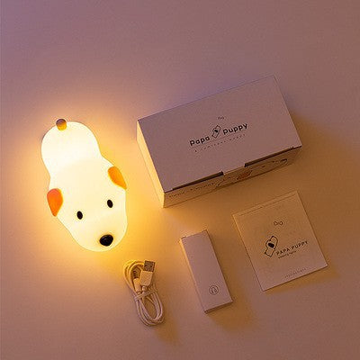 Dopey Dog Children's Silicone Night Light With Tap Control Night Lights