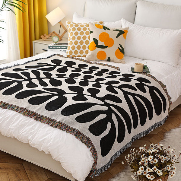 Black White American Windline Blanket Multi Use Design Blankets