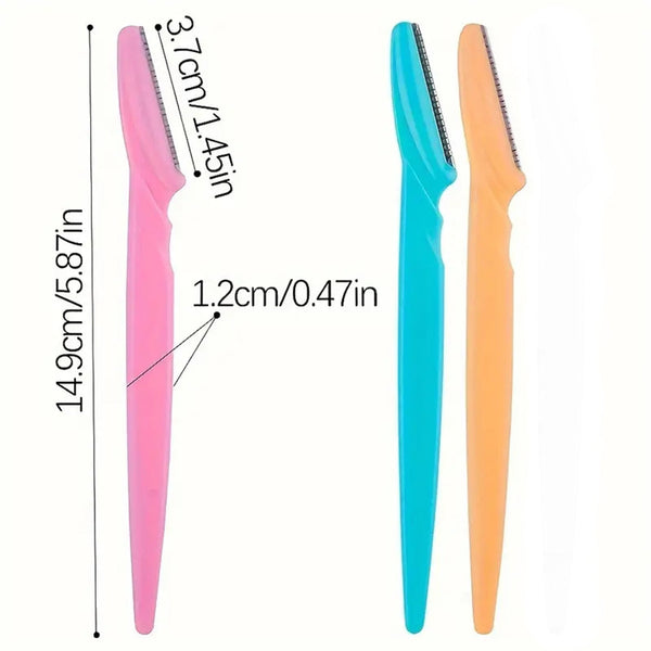 40 Piece Eyebrow Razor & Dermaplaning Tool Set(Colorful) Women's Razors