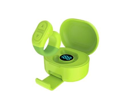 Fingertip Remote Control Ring For Tiktok Kindle & Short Video Apps Page Turner(Green) Remote Controls