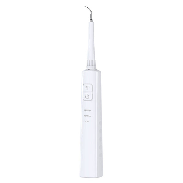 Ultrasonic Dental Scaler & Calculus Remover 3 Modes 2 Heads Led Light White Dental Instruments
