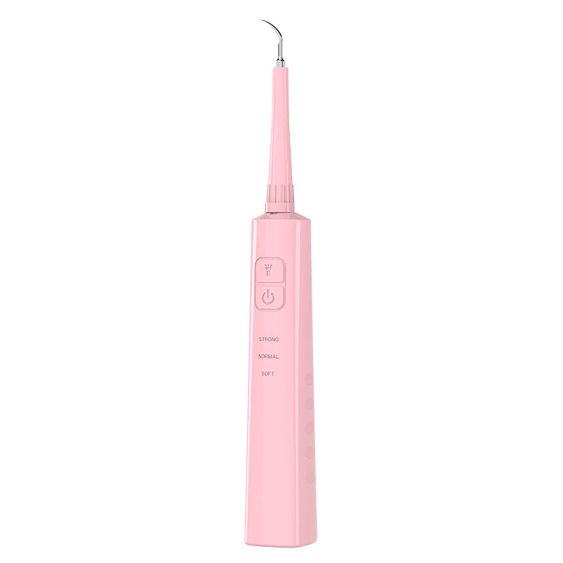 Ultrasonic Dental Scaler & Calculus Remover 3 Modes 2 Heads Led Light Pink Dental Instruments