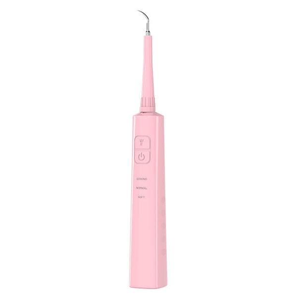 Ultrasonic Dental Scaler & Calculus Remover 3 Modes 2 Heads Led Light Pink Dental Instruments