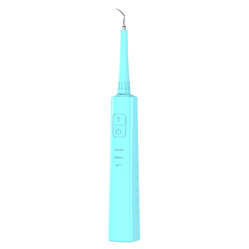 Ultrasonic Dental Scaler & Calculus Remover 3 Modes 2 Heads Led Light Blue Dental Instruments
