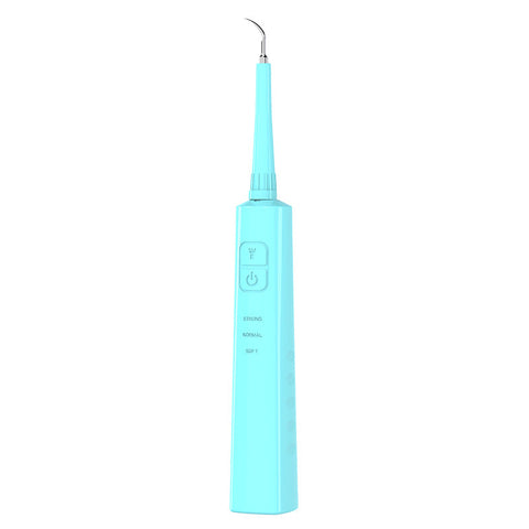 Ultrasonic Dental Scaler & Calculus Remover 3 Modes 2 Heads Led Light Blue Dental Instruments