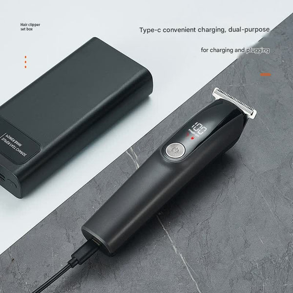 5 In 1 Professional Men's Grooming Kit Cordless Hair Clipper Beard Trimmer (Titanium Gray) Clippers & Trimmers