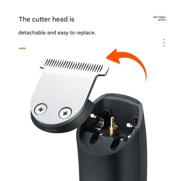 5 In 1 Professional Men's Grooming Kit Cordless Hair Clipper Beard Trimmer ( Electroplating Gun ) Clippers & Trimmers