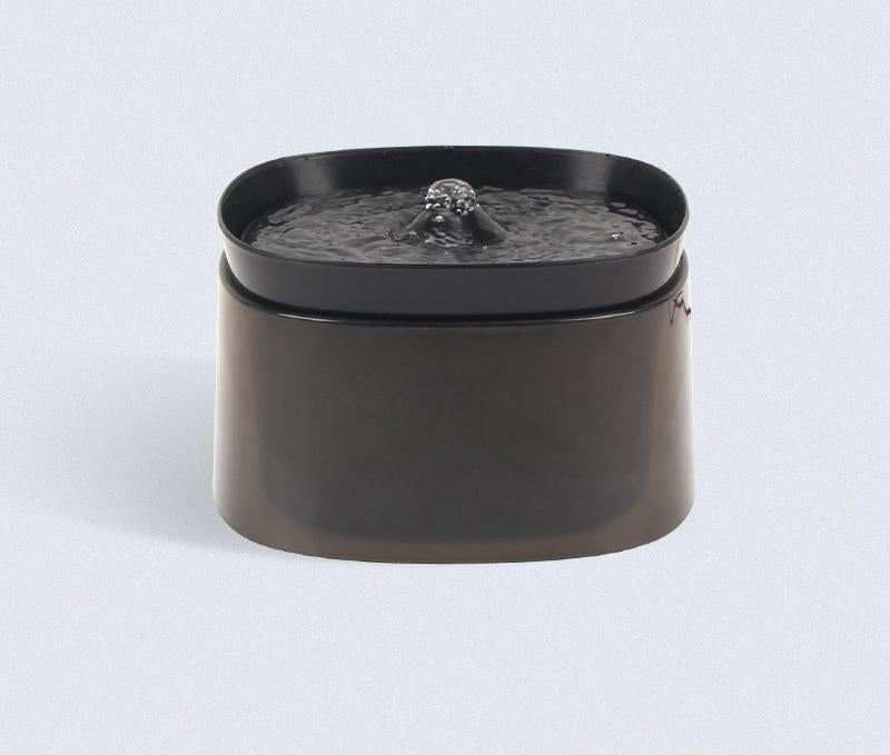 Automatic Pet Water Fountain Usb Powered Multi Stage Filtration Ultra Quiet 2L Capacity (Black) Dog Fountains