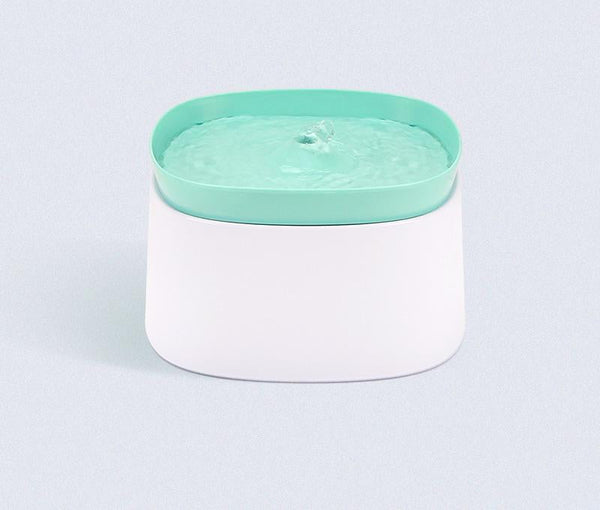 Automatic Pet Water Fountain Usb Powered Multi Stage Filtration Ultra Quiet 2L Capacity (Green) Dog Fountains