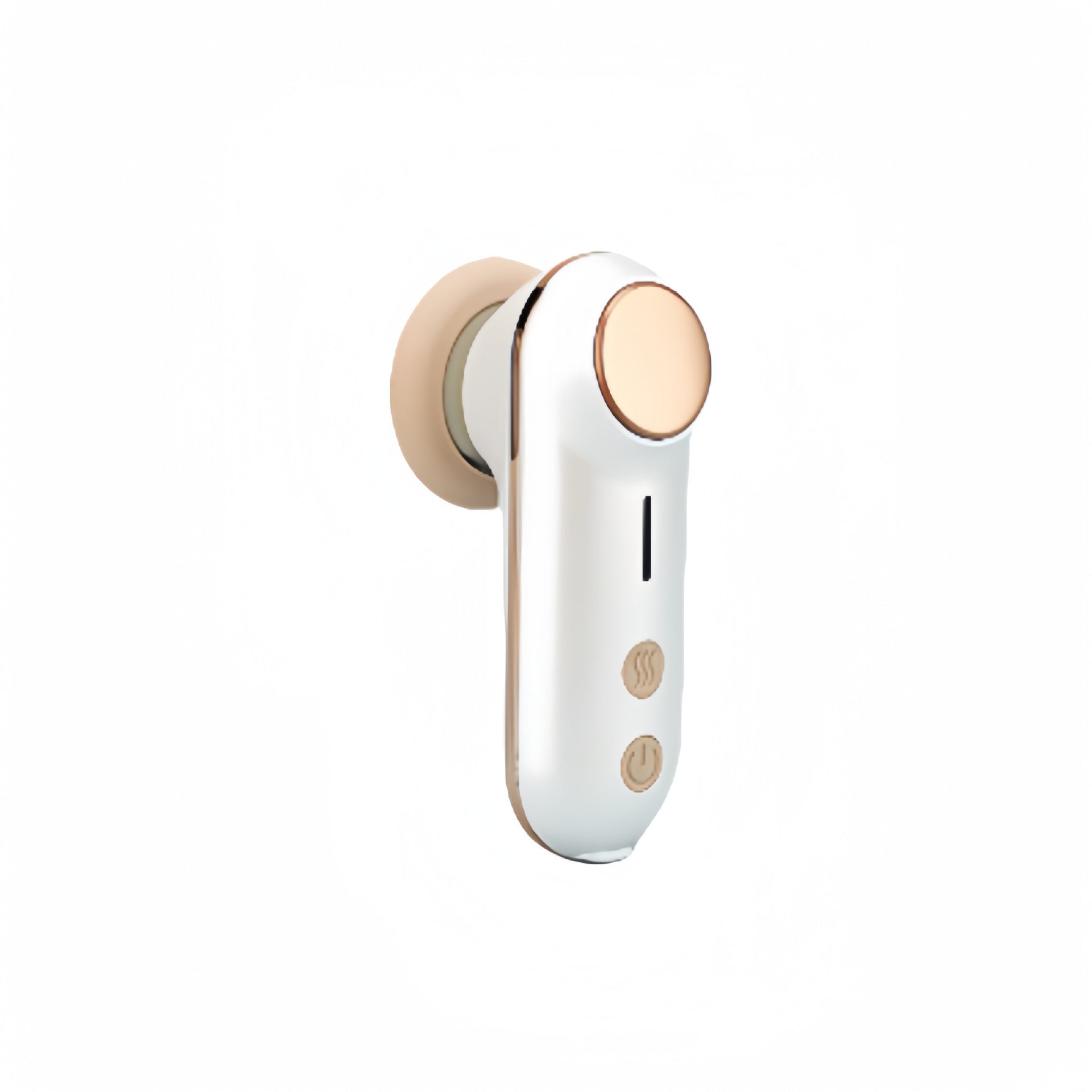 Mini Facial & Head Massager With Heat Therapy Usb C Rechargeable 3 Modes(White) Massagers