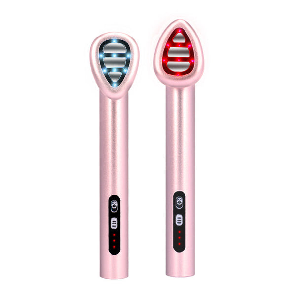 7 In 1 Led Facial Therapy Wand With 180 Rotatable Head & 42C Constant Temperature(Pink) Facial Cleansing Devices