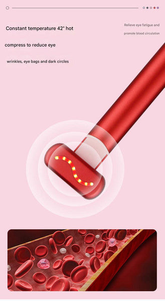 Rf Ems Eye Beauty Device 42C Constant Temperature Microcurrent Red Light Therapy For Care Gray Anti Aging Products