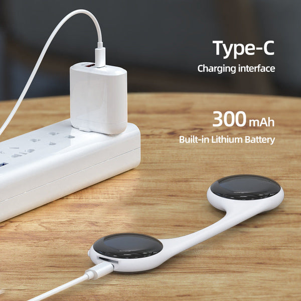 Under Pillow Bone Conduction Sleep Speaker Bluetooth 5.4 White Noise Tf Card Led Display Timer Audio Docks & Mini Speakers